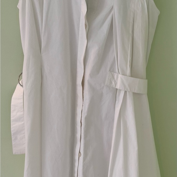 Proenza Schouler White Cotton Pleated Sleeveless 🌸🌸 - Picture 7 of 8